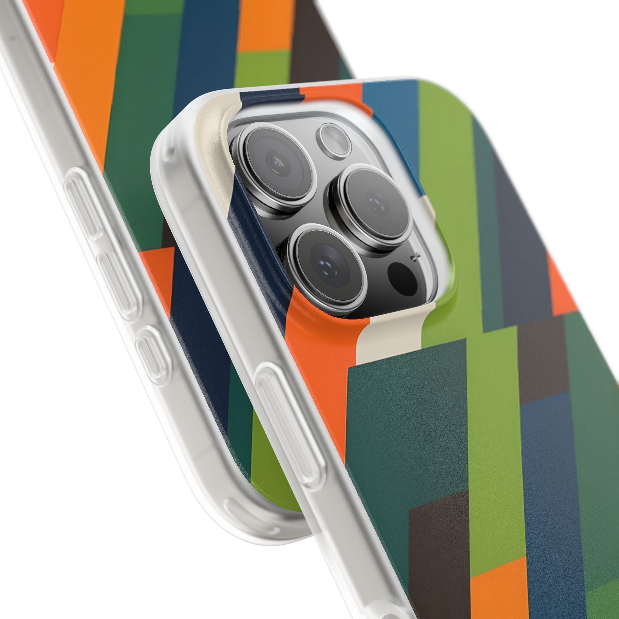 Diagonal Blaze iPhone 16 Pro Case - Soft