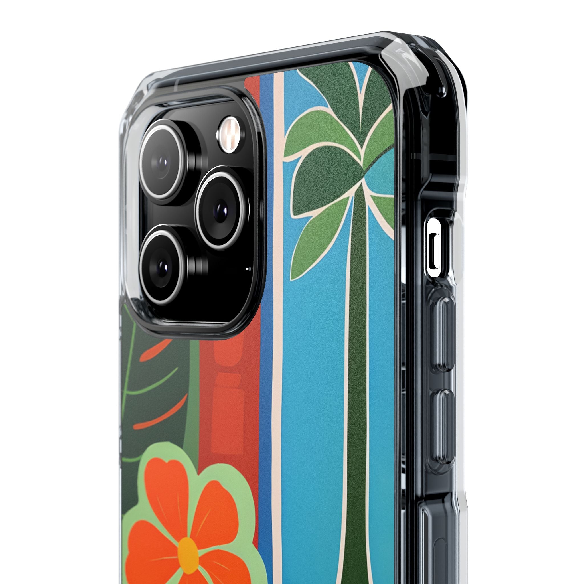 Tropical Geometry Harmony iPhone Case - Impact