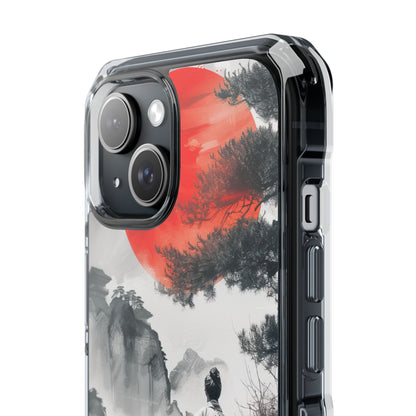 Red Sun Wanderer iPhone 15 Case - Impact
