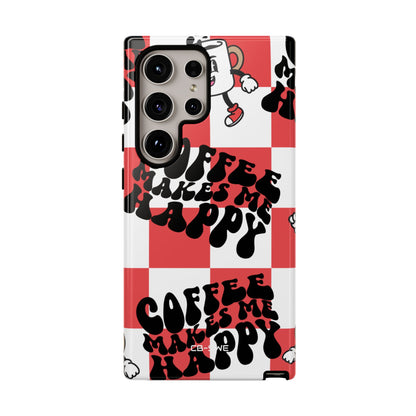 Joyful Coffee Celebration - Samsung Case