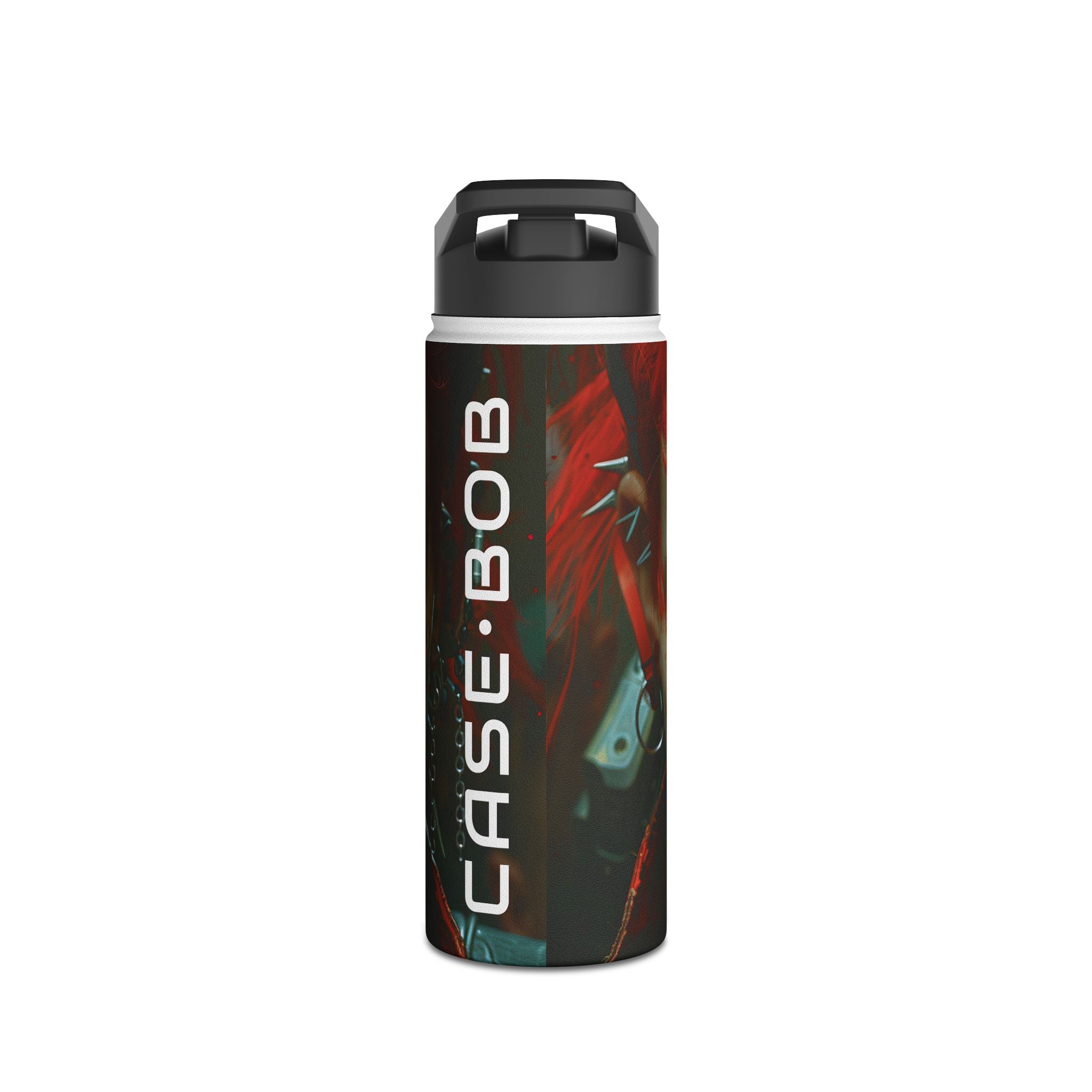 Scarlet Gaze - Stainless Steel Water Bottle