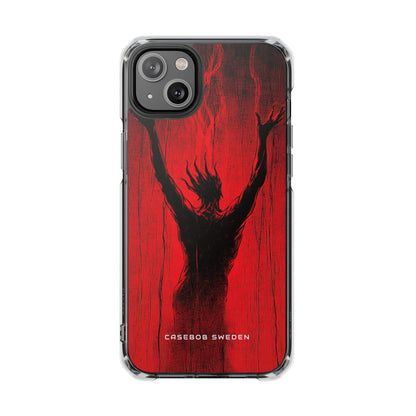 Crimson Despair iPhone 14 - Clear Impact Phone Case