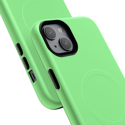 Pale Green iPhone 14 | Tough+ Phone Case