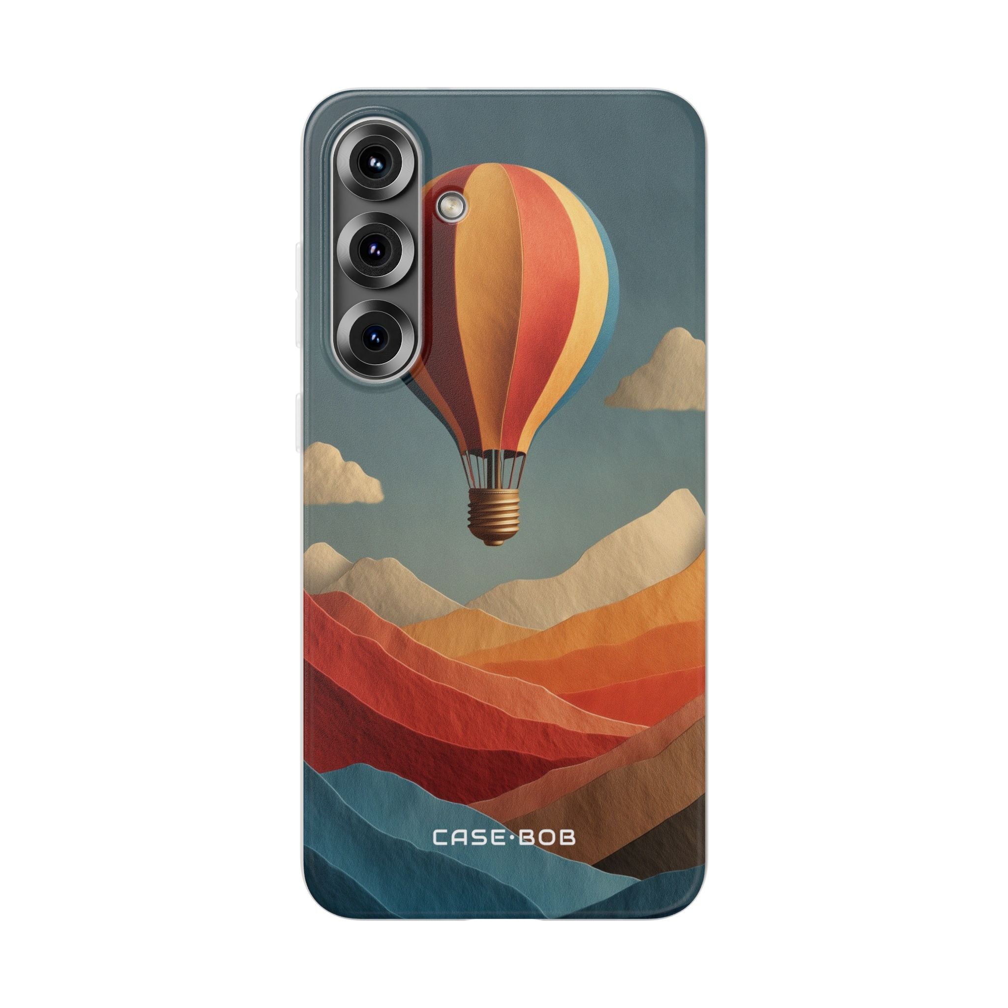 Striped Balloon Glow Samsung S25 Plus Case - Soft