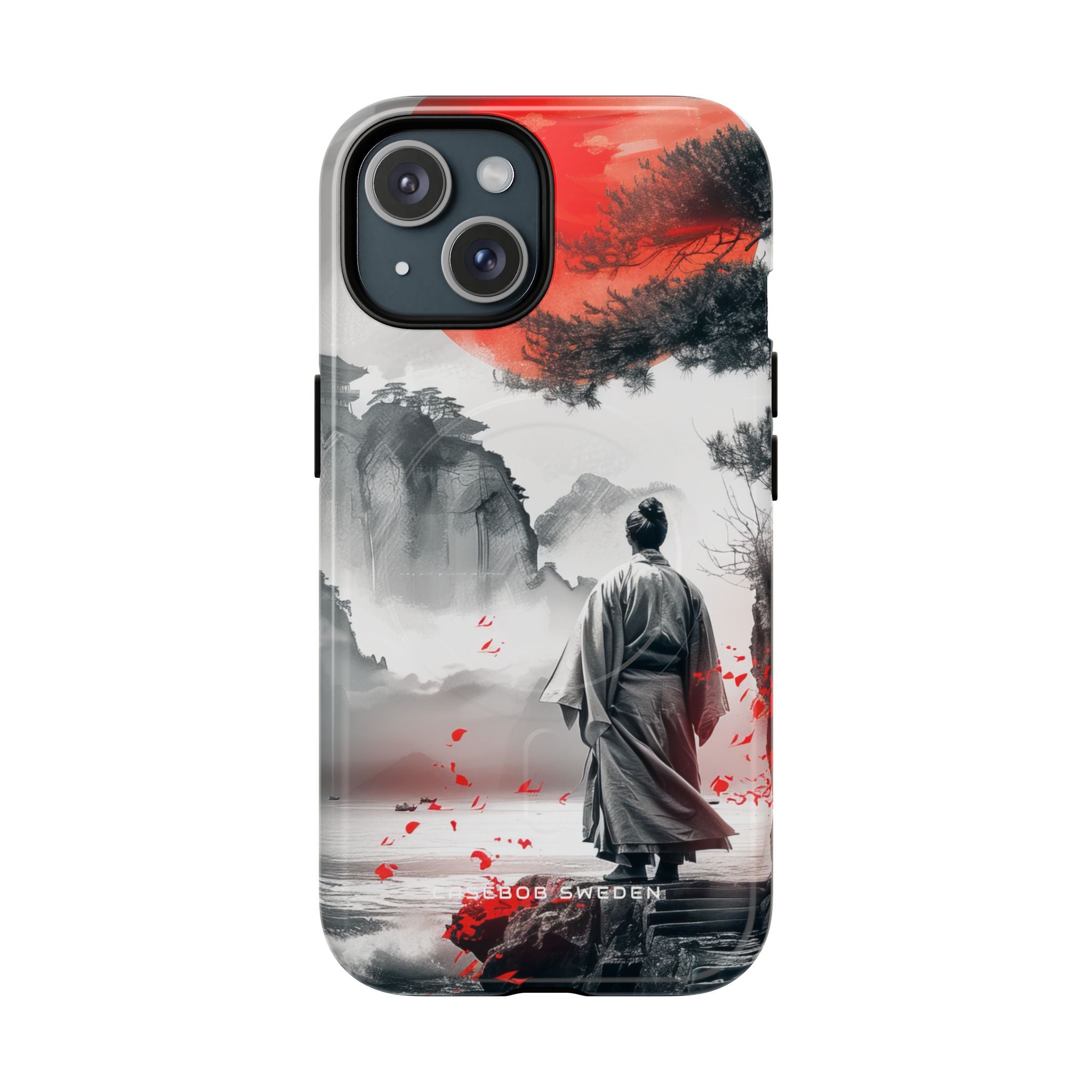 Zen Harmony: Japanese Serenity in Motion iPhone 15 | Tough+ Phone Case