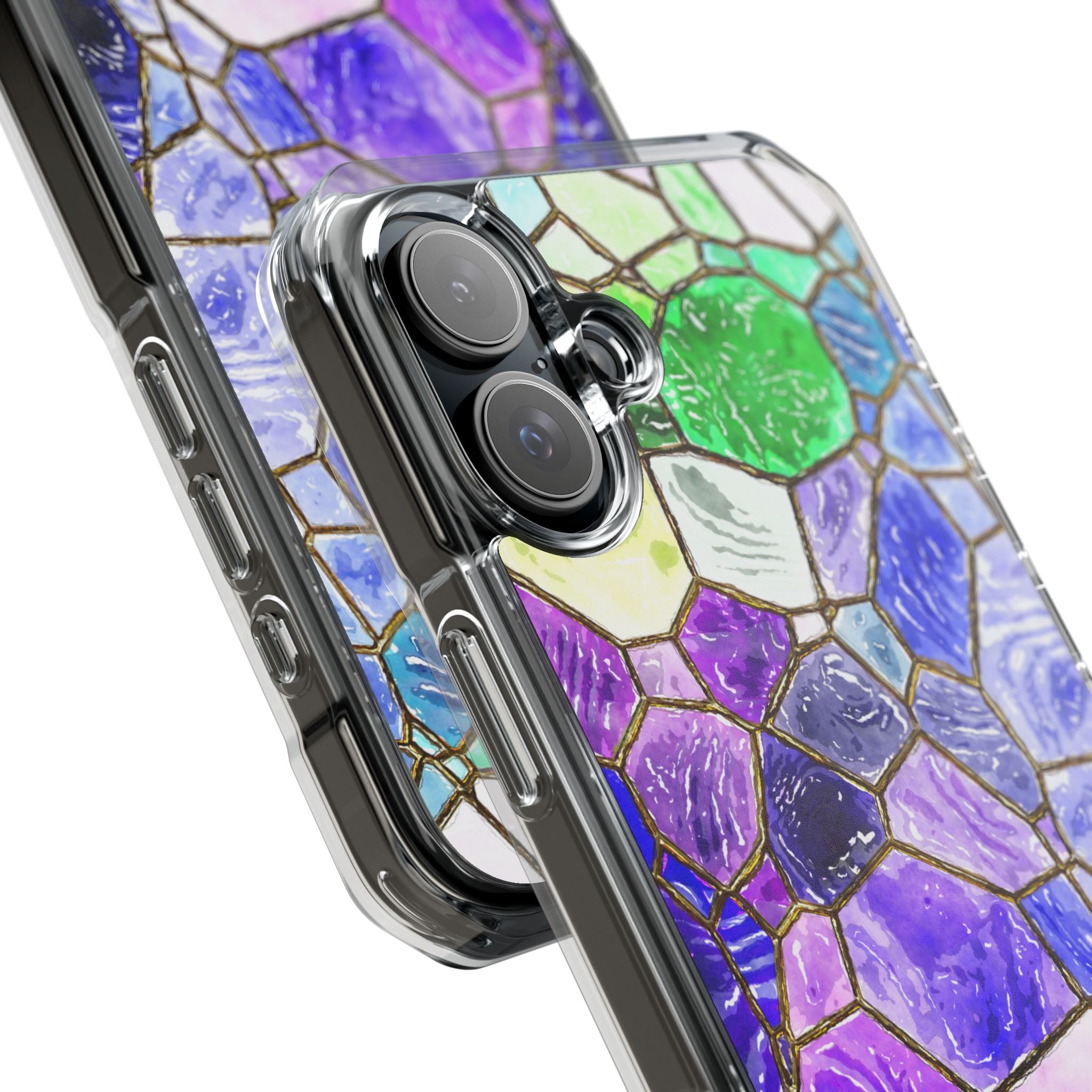 Colorful Glass Mosaic iPhone Case - Impact