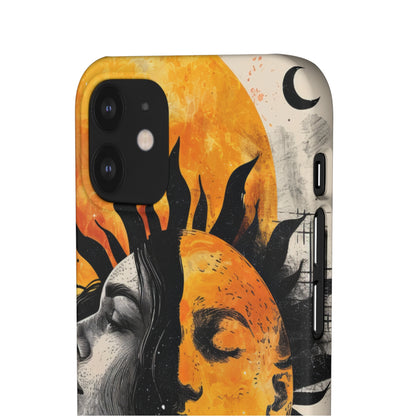 Sunlit Duality | Slim Phone Case for iPhone