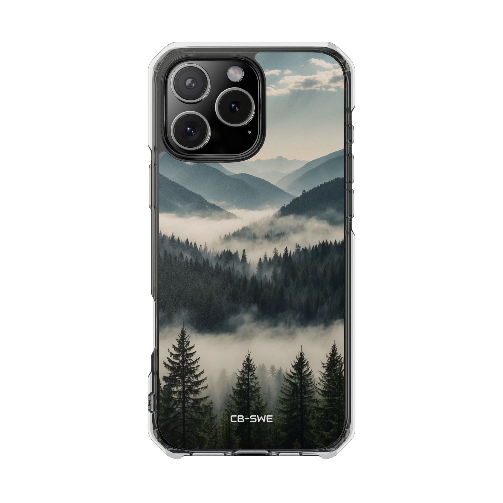 Misty Forest Embrace iPhone Case - Impact