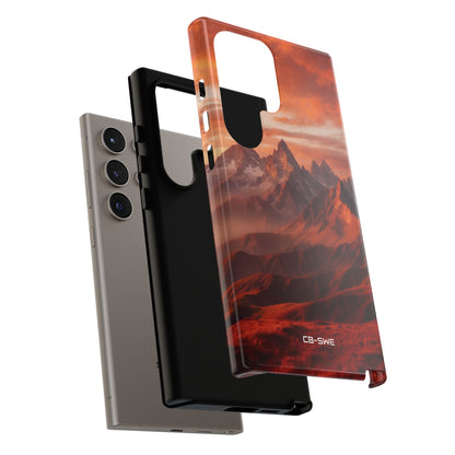 Mountain Peaks Glowing - Samsung Case