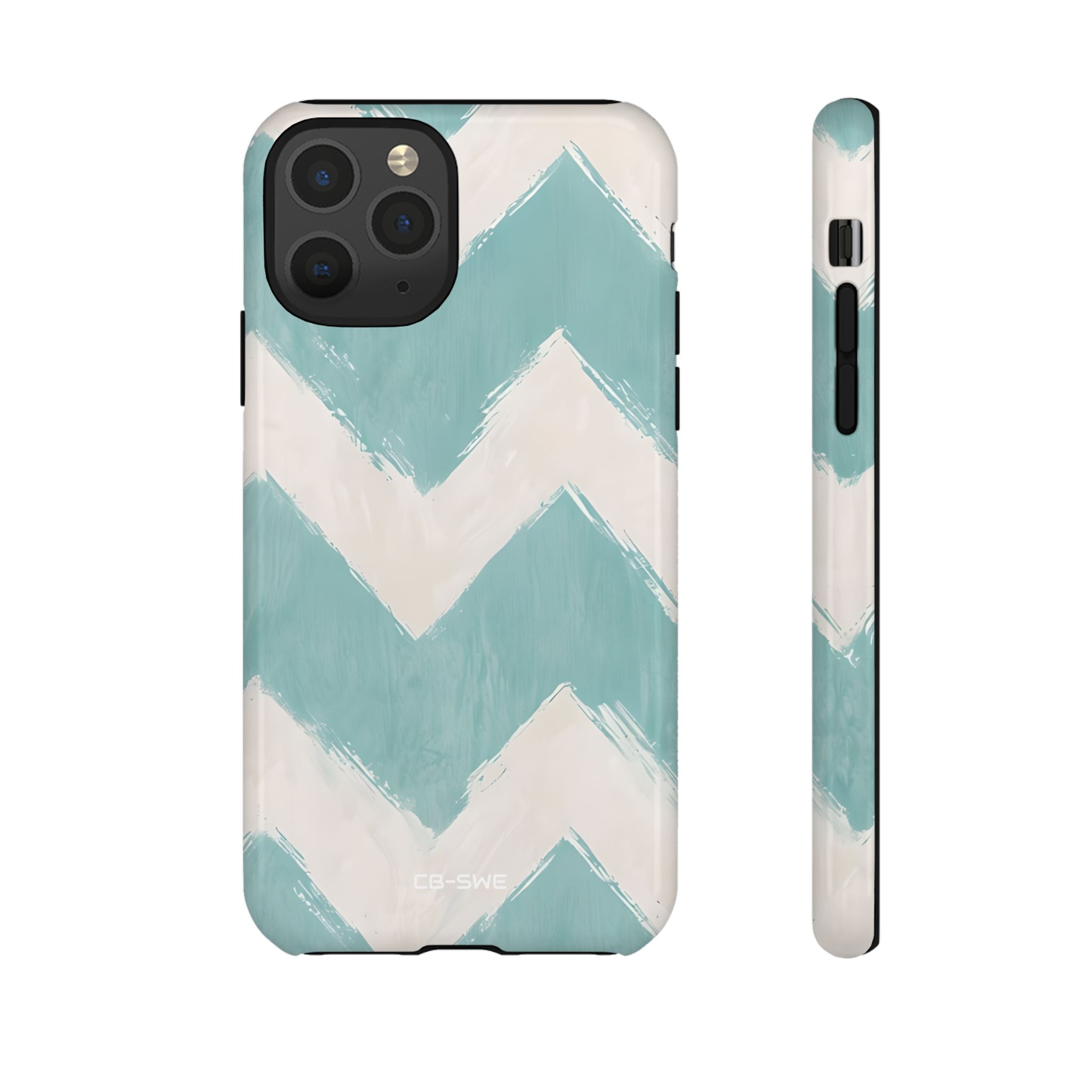 Zigzag Pastel Harmony - iPhone Case
