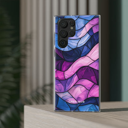 Wavelike Glow Samsung S22 Ultra Case - Soft