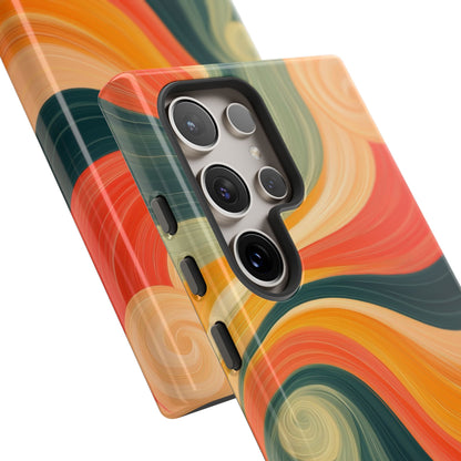 Swirling Ember Samsung S24 Ultra Case - Tough