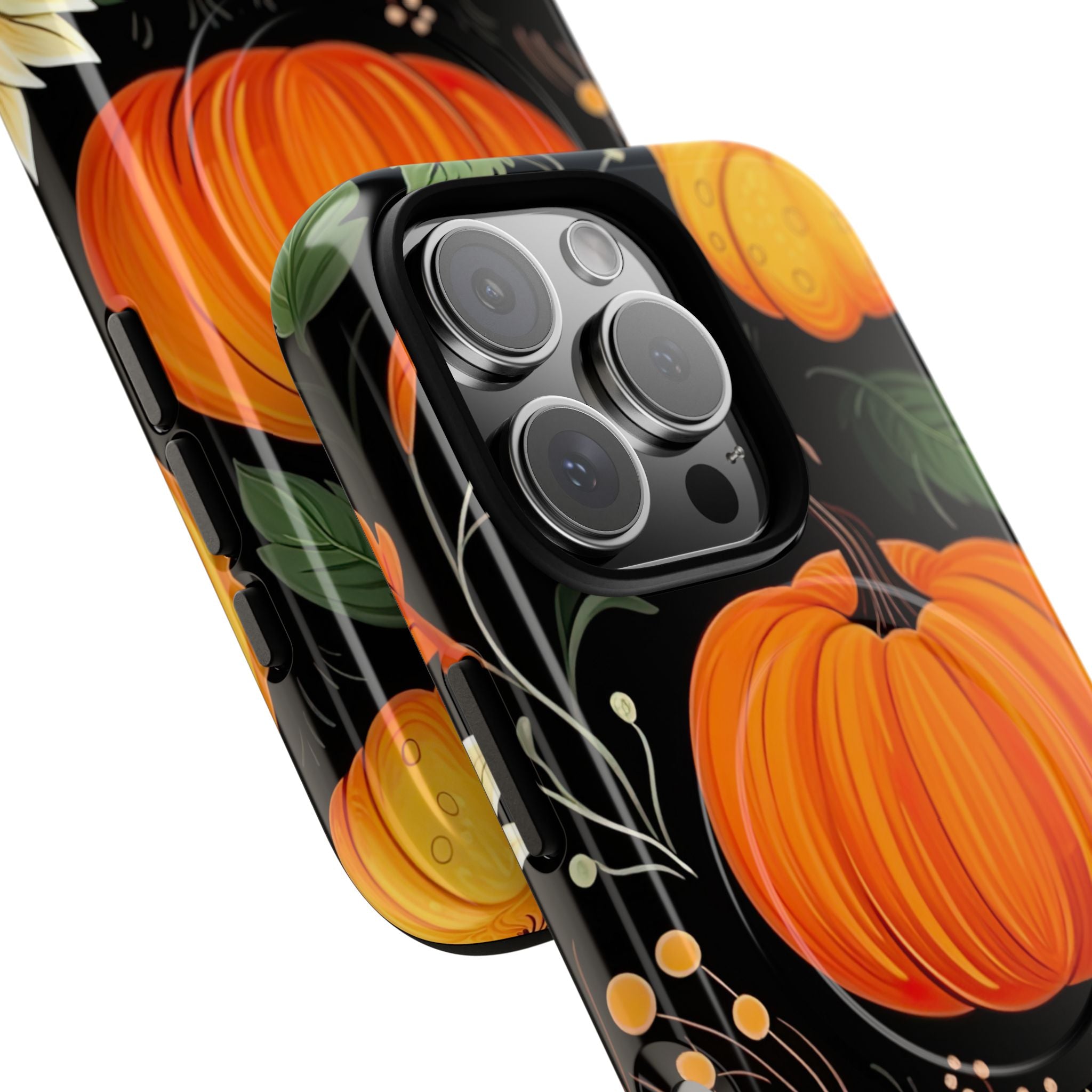 Pumpkin Glow iPhone 16 Pro Case - Tough+