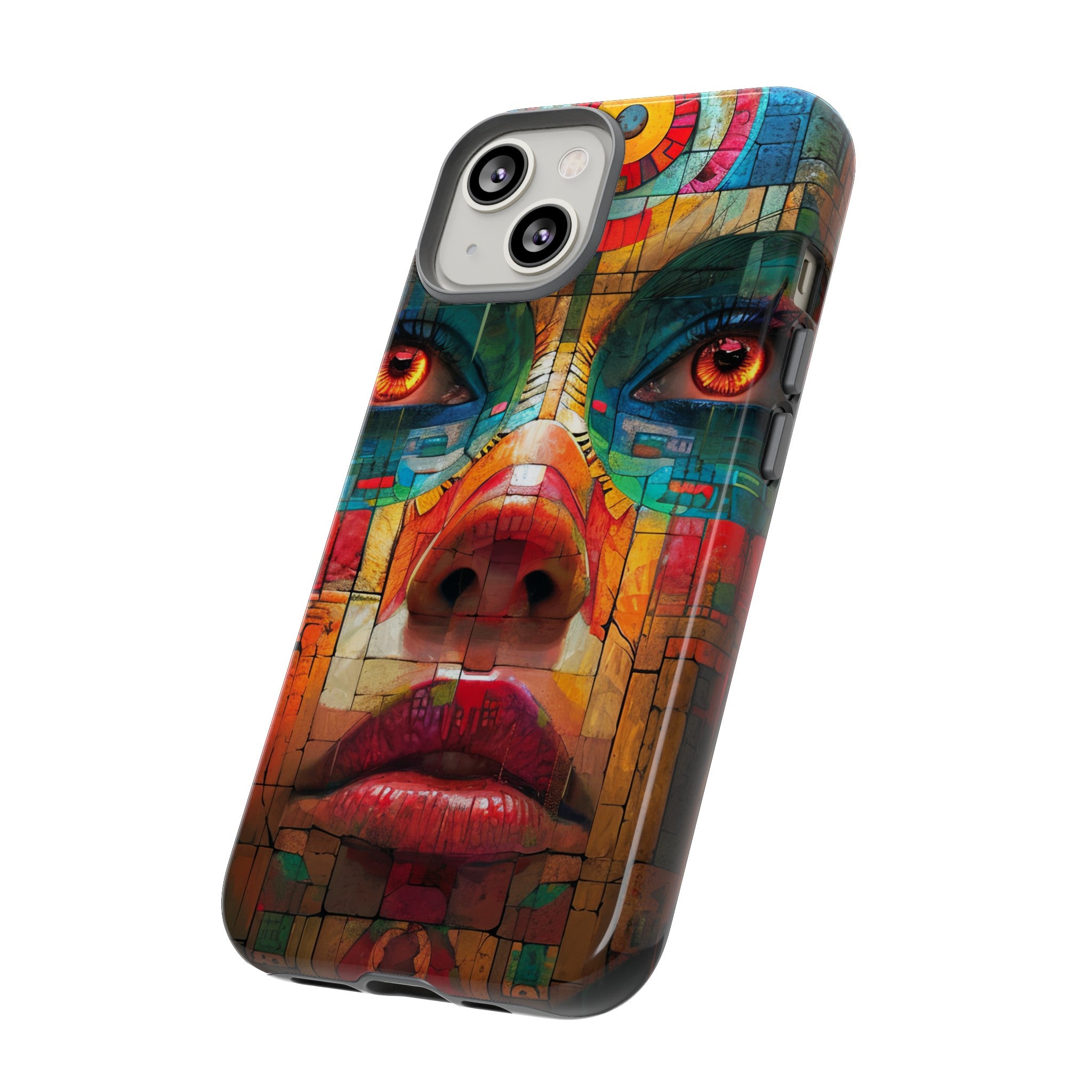 Cultural Geometric Treasures - Protective Phone Case