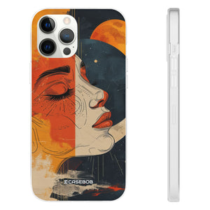 Celestial Duality | Flexible Phone Case for iPhone