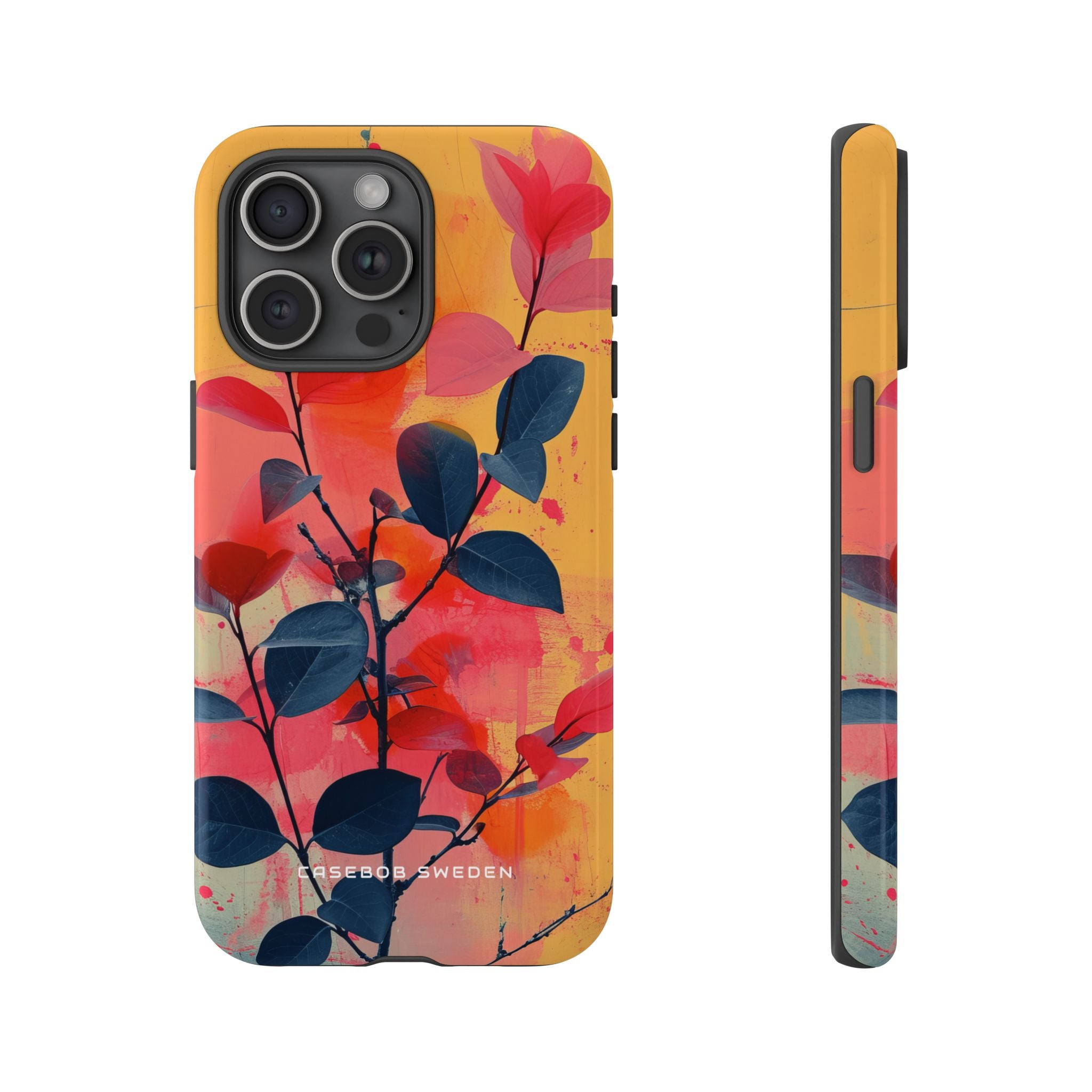 Vivid Floral Harmony iPhone 15 - Tough Phone Case