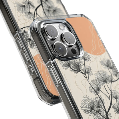 Spiky Tree Sunset iPhone 16 Pro Max Case - Impact