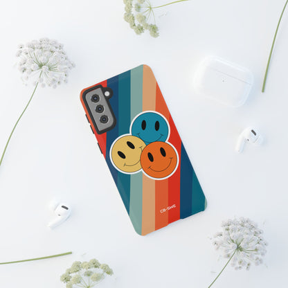 Retro Smiley Harmony - Samsung Case