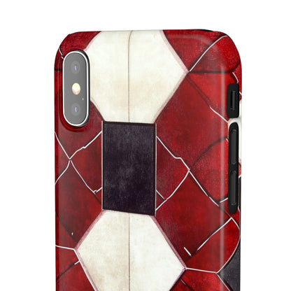 Gothic Hexagon Symmetry  iPhone X - Slim Phone Case