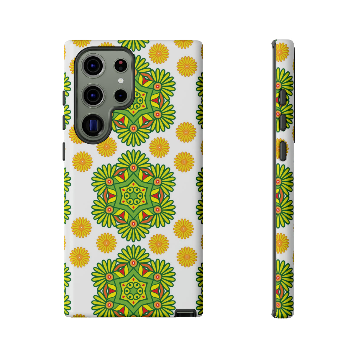 Lime Mandela - Protective Phone Case