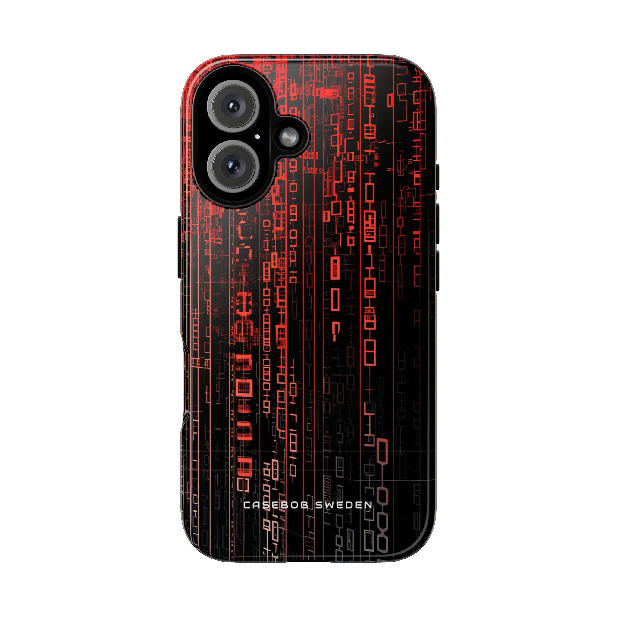 Gradient Cyberflux Network iPhone 16 - Tough Phone Case