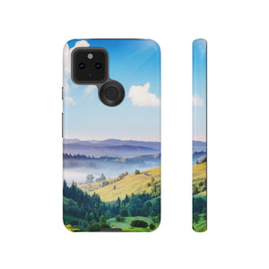 Mountain Sunny Day - Protective Phone Case