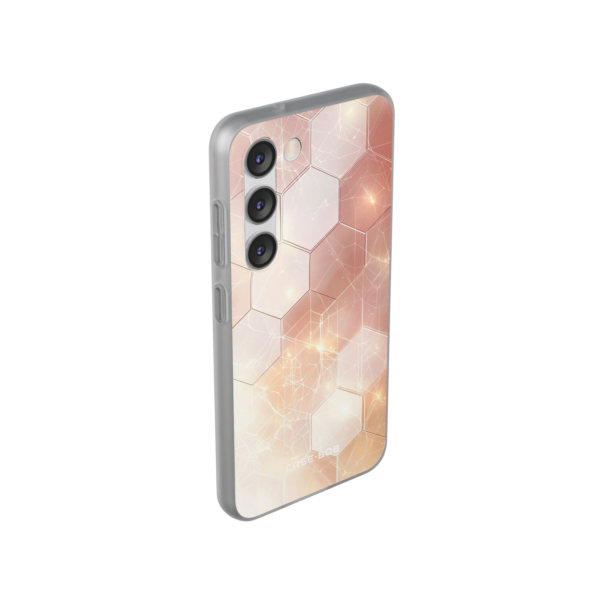 Honeycomb Glow Samsung S23 Case - Soft