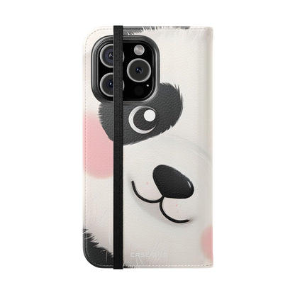Peeking Panda Blush - iPhone 16 Pro Case - Wallet