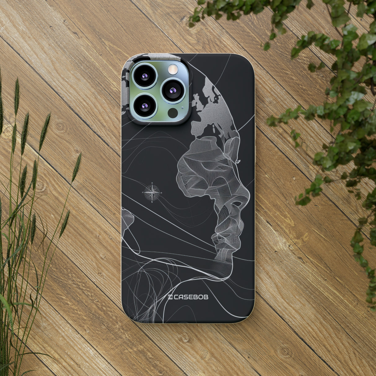 Fluid Earth Harmony | Biodegradable Phone Case