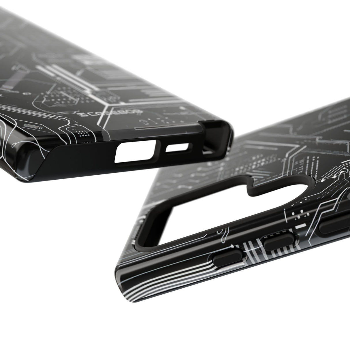 Circuitry Elegance: Futuristic Precision - For Samsung S24