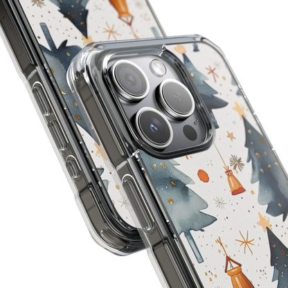 Christmas Trees Dance iPhone Case - Impact