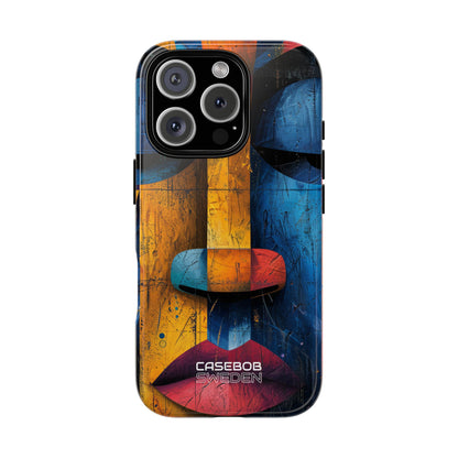 Geometric Face Fusion iPhone 16 - Tough