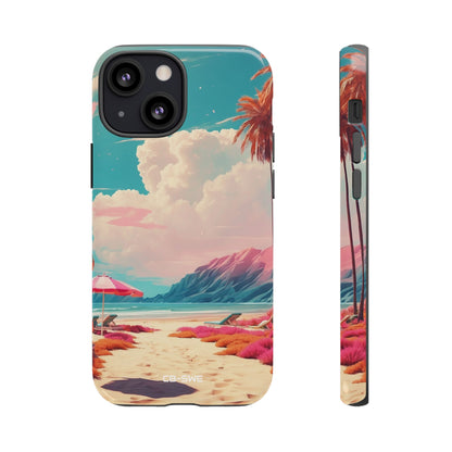 Vibrant Umbrellas Stand - iPhone Case