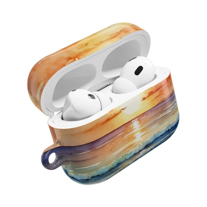 Golden Palm Sunset - AirPods Case