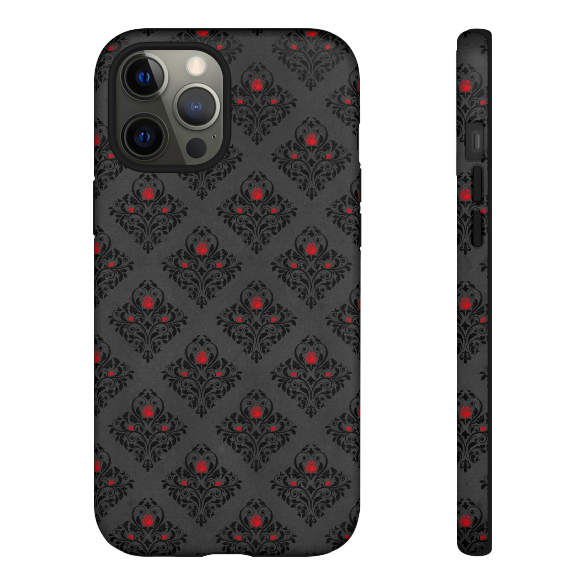 Pixrose Gothic Flower - Protective Phone Case