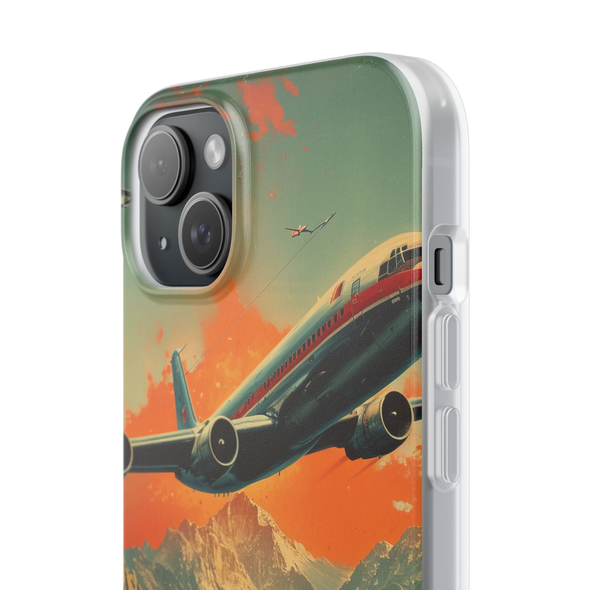 Vintage Skyward Adventure iPhone 15 - Flexi Phone Case