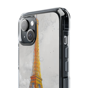 Autumnal Parisian Glow - Phone Case for iPhone (Clear Impact - Magnetic)