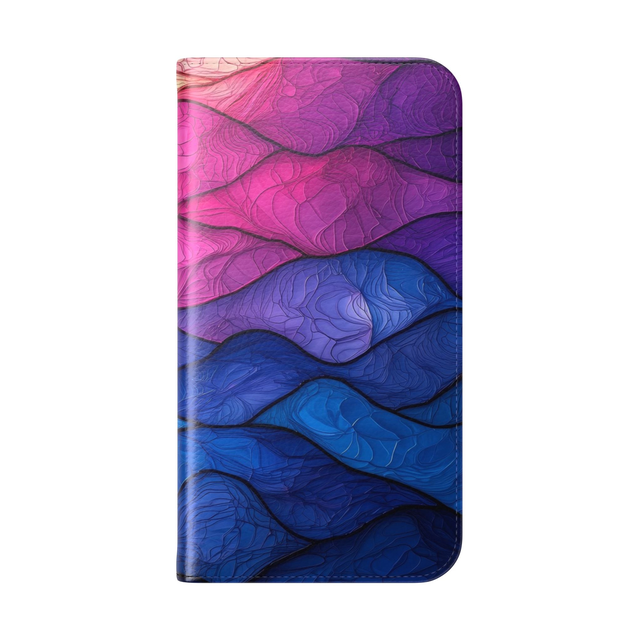 Wavy Veins - iPhone 15 Case - Wallet