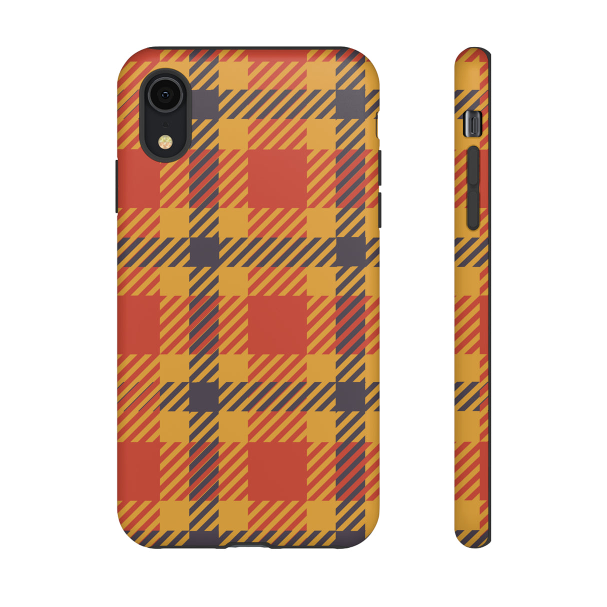 Orange Flannel - Protective Phone Case