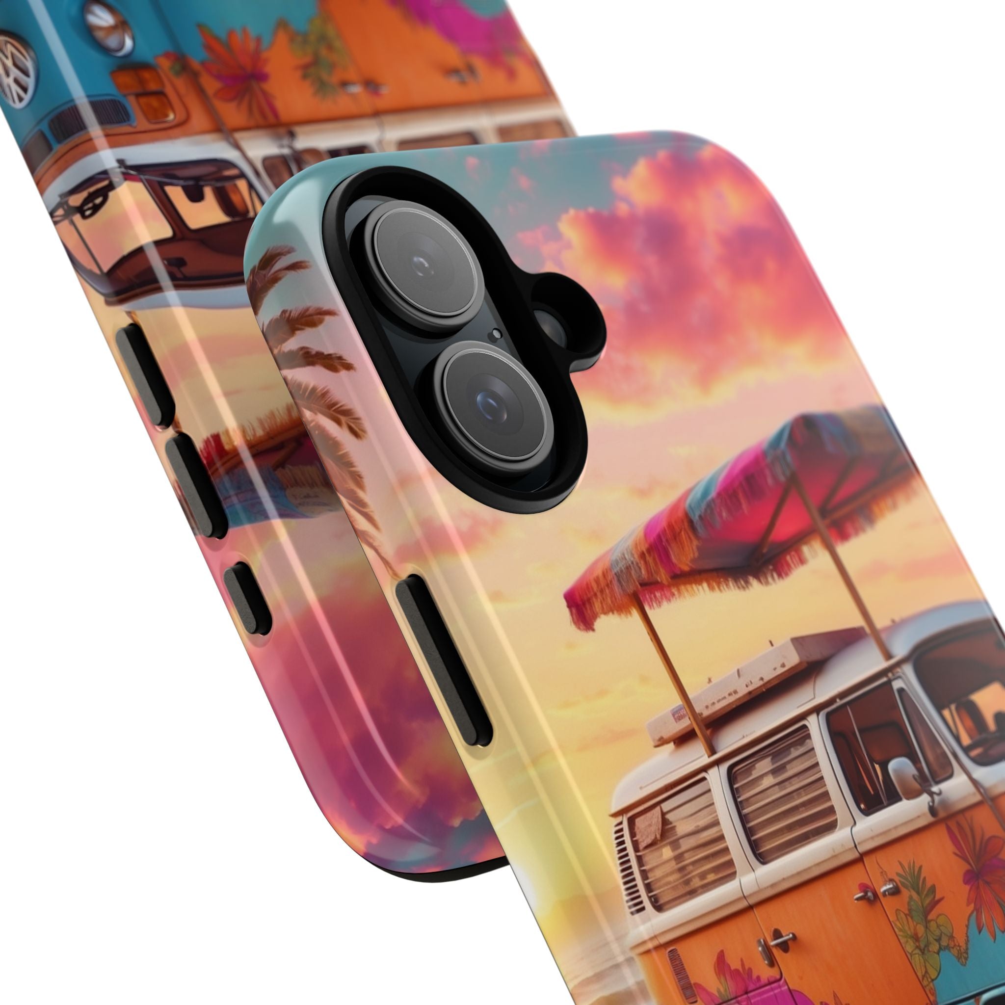 **Van Rests at Shore** - iPhone Case