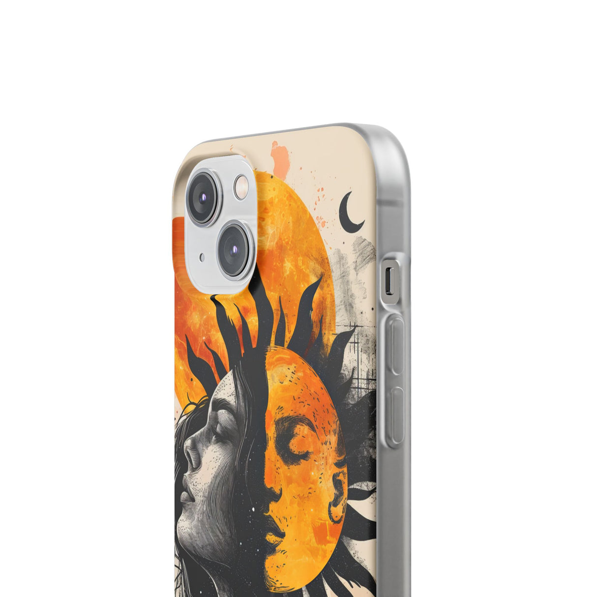 Sunlit Duality | Flexible Phone Case for iPhone