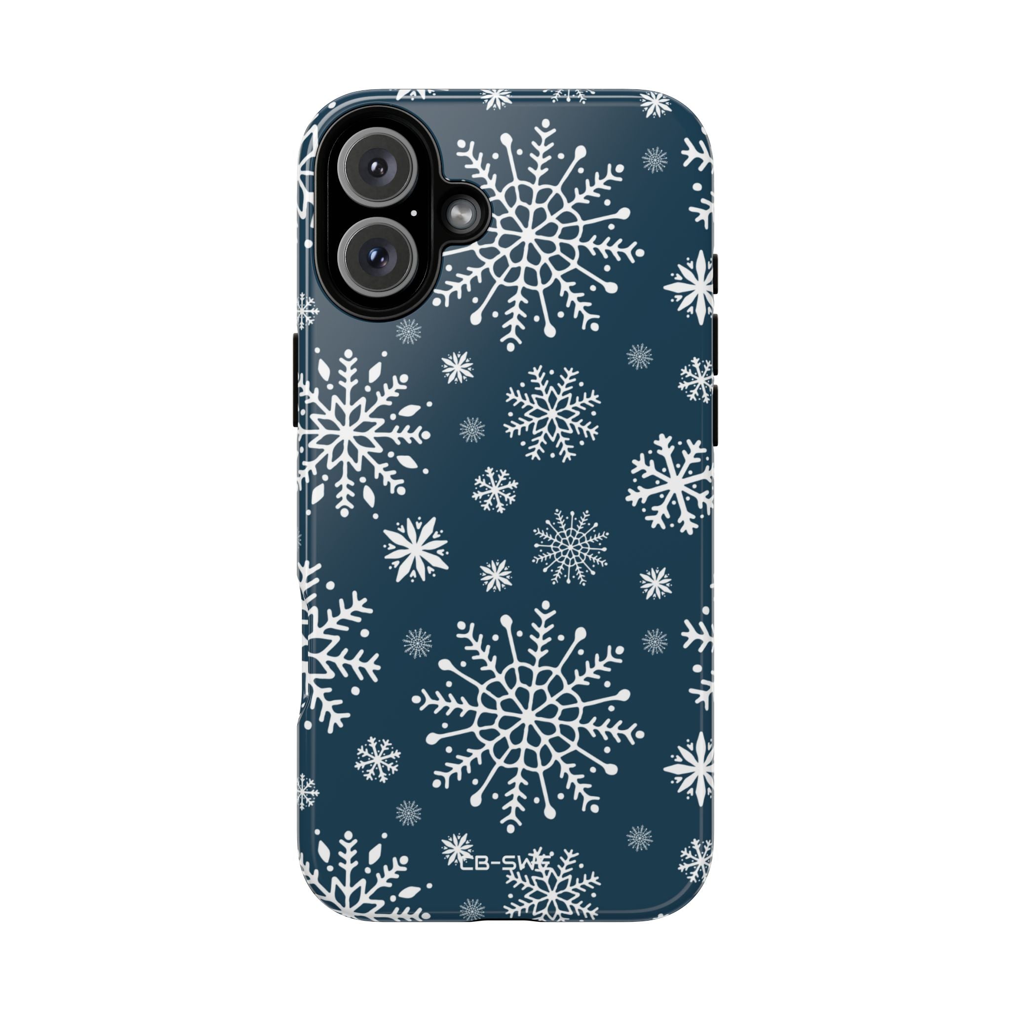 Snowflakes Dance Gracefully - iPhone Case