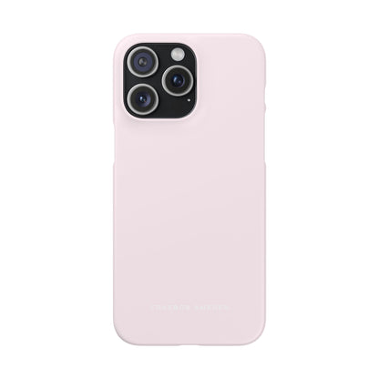 Lavender Blush iPhone 15 - Slim Phone Case