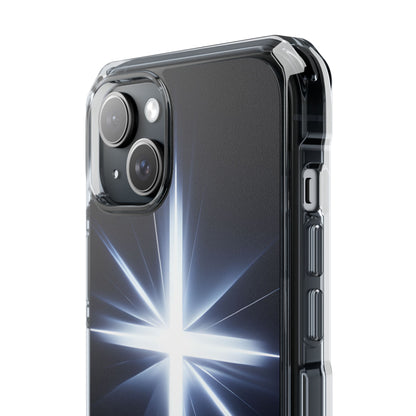 Glowing Crossburst iPhone 15 Plus Case - Impact