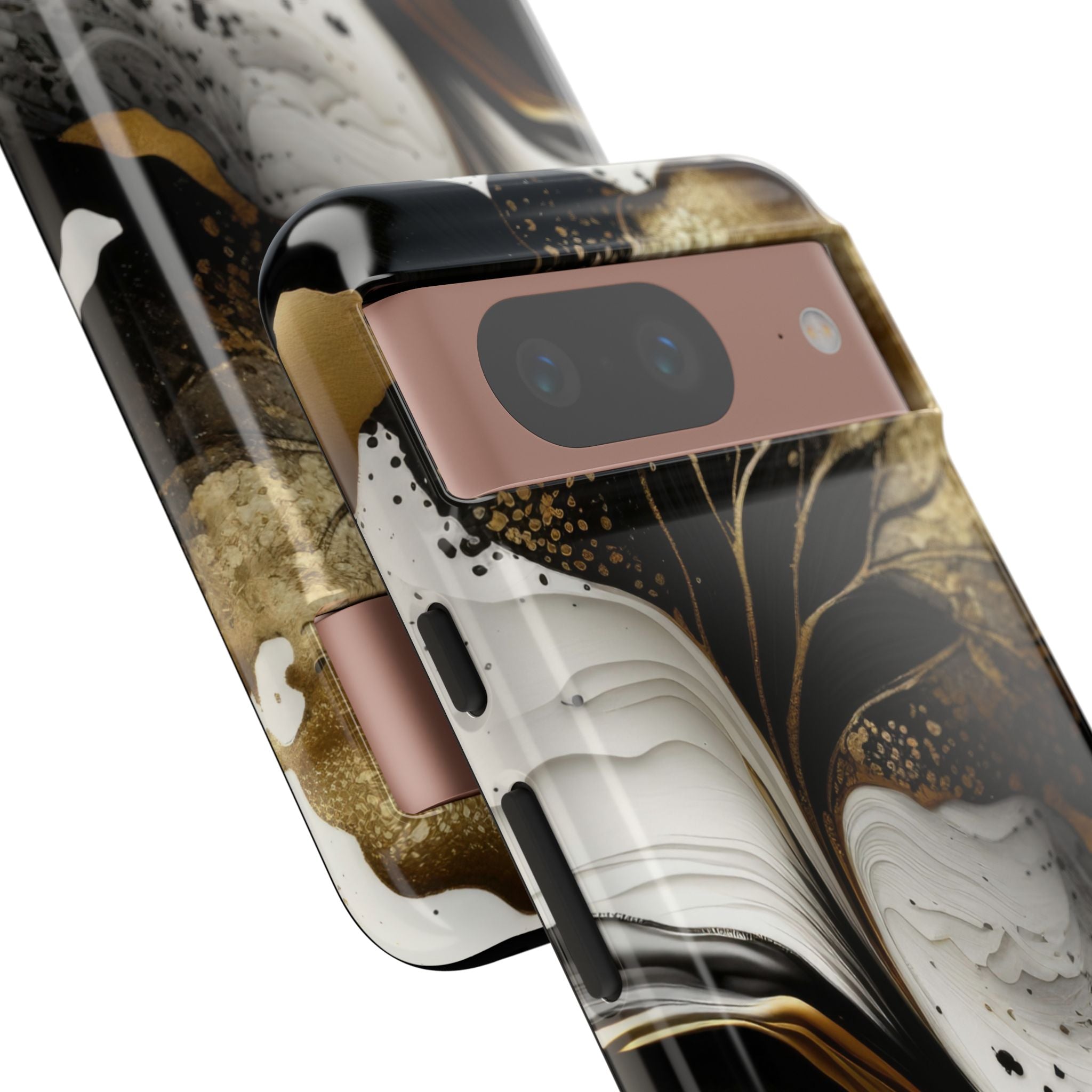 Gold Swirl Elegance - Google Pixel Case