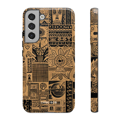 Tribal Faces Samsung S22 Plus Case - Tough