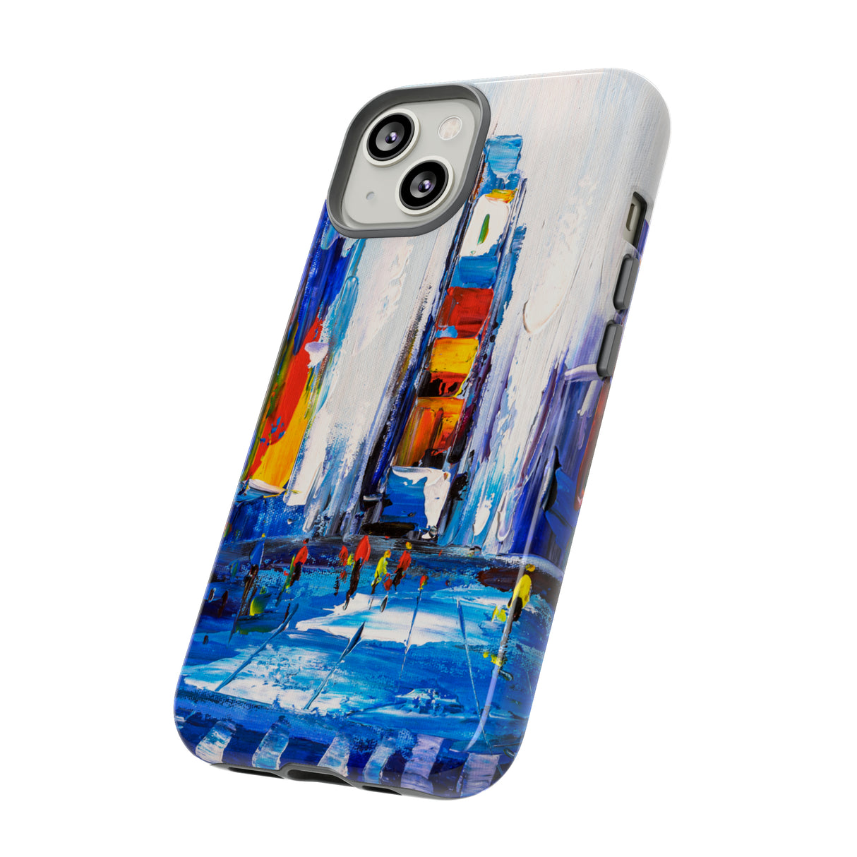 Oil Painting - City View of New York - Protective Phone Case