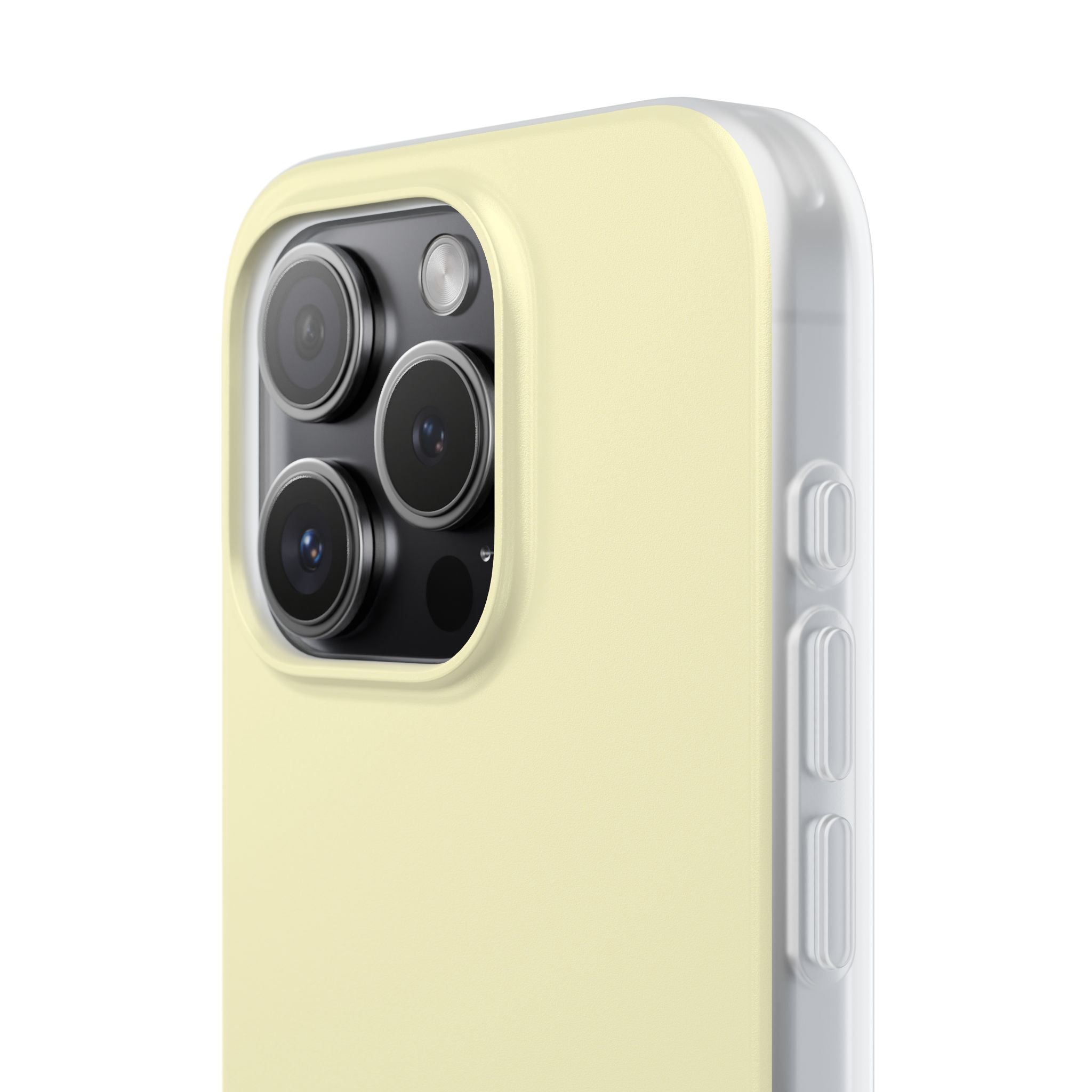 Lemon Chiffon iPhone 15 - Flexi Phone Case