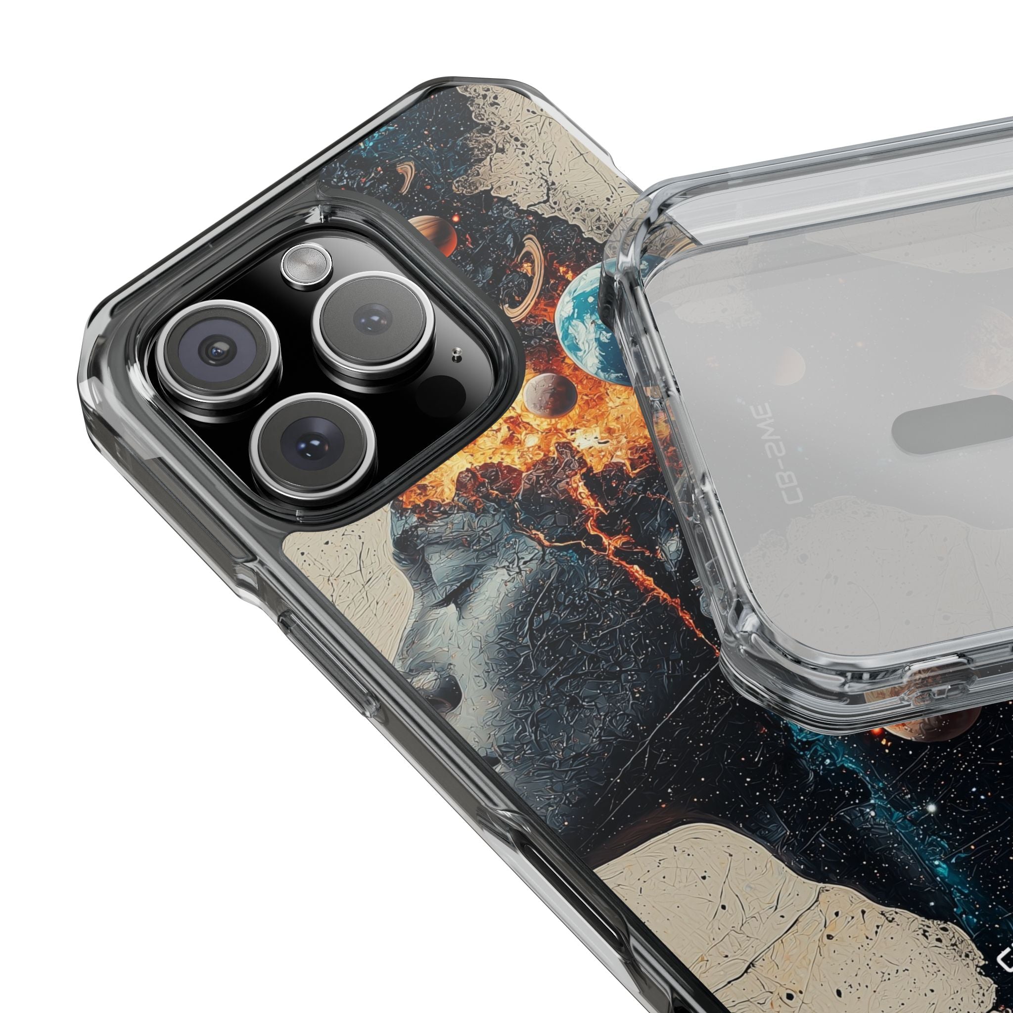 Cosmic Mind Erupts iPhone Case - Impact