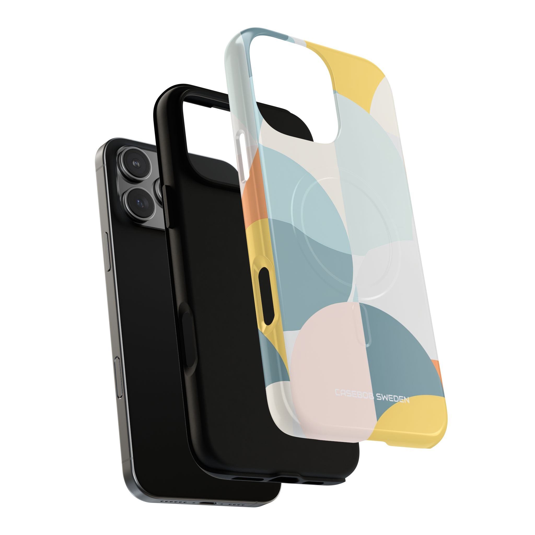 Abstract Geometric Calm - Tough + MagSafe® iPhone 16 Phone Case